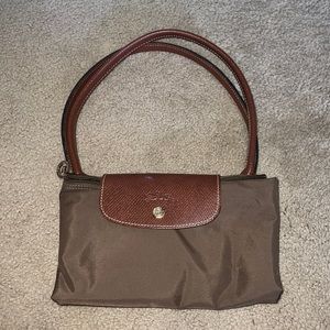 LARGE OLIVE LONGCHAMP BAG